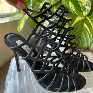 Steve Madden “slithur” Caged Heel Size 8